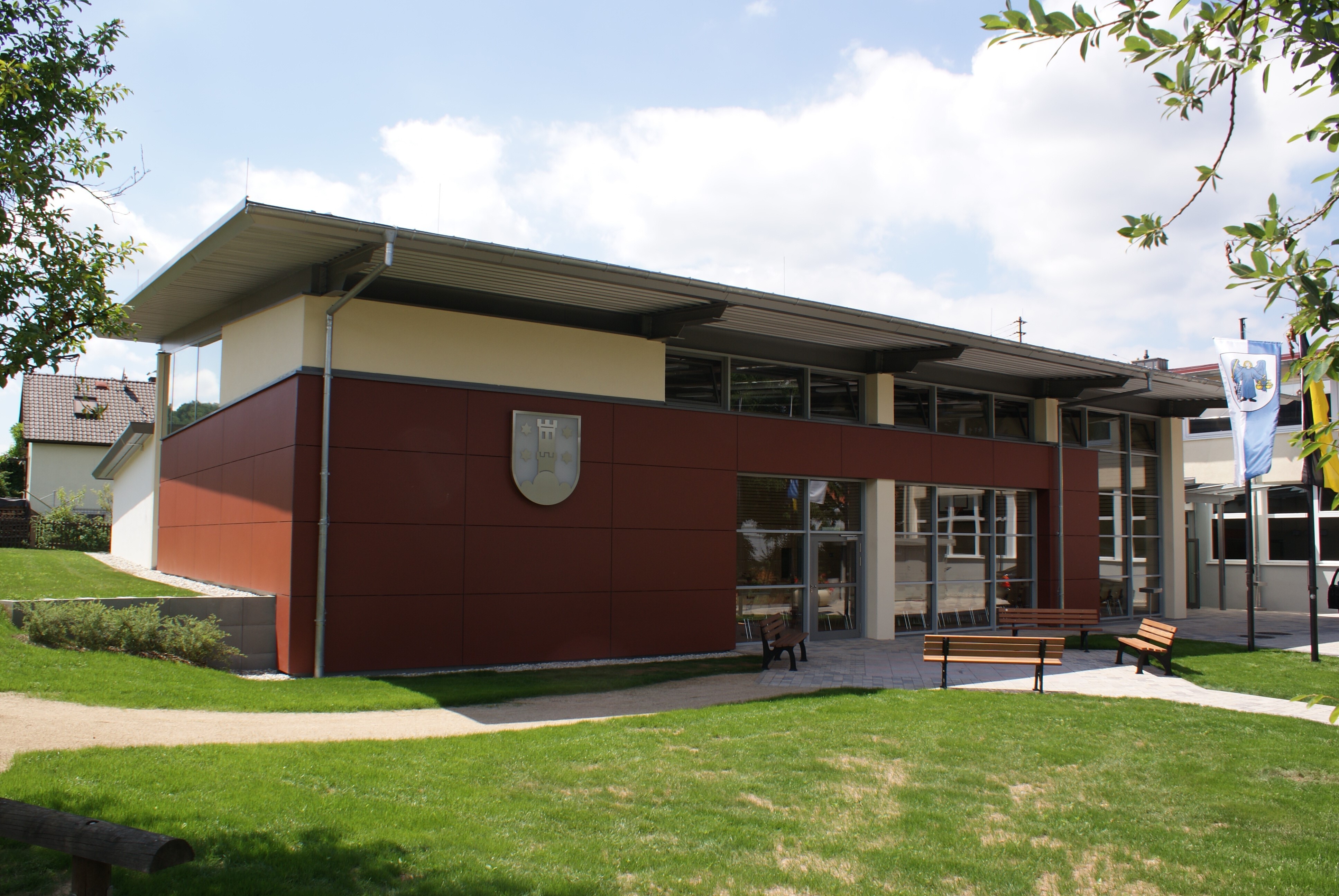 Erweiterung Schule mit Neubau Sport- und Mehrzweckhalle